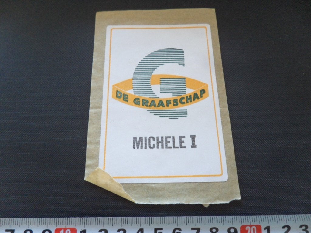 sticker de graafschap michele I, Ophalen of Verzenden, Zo goed als nieuw