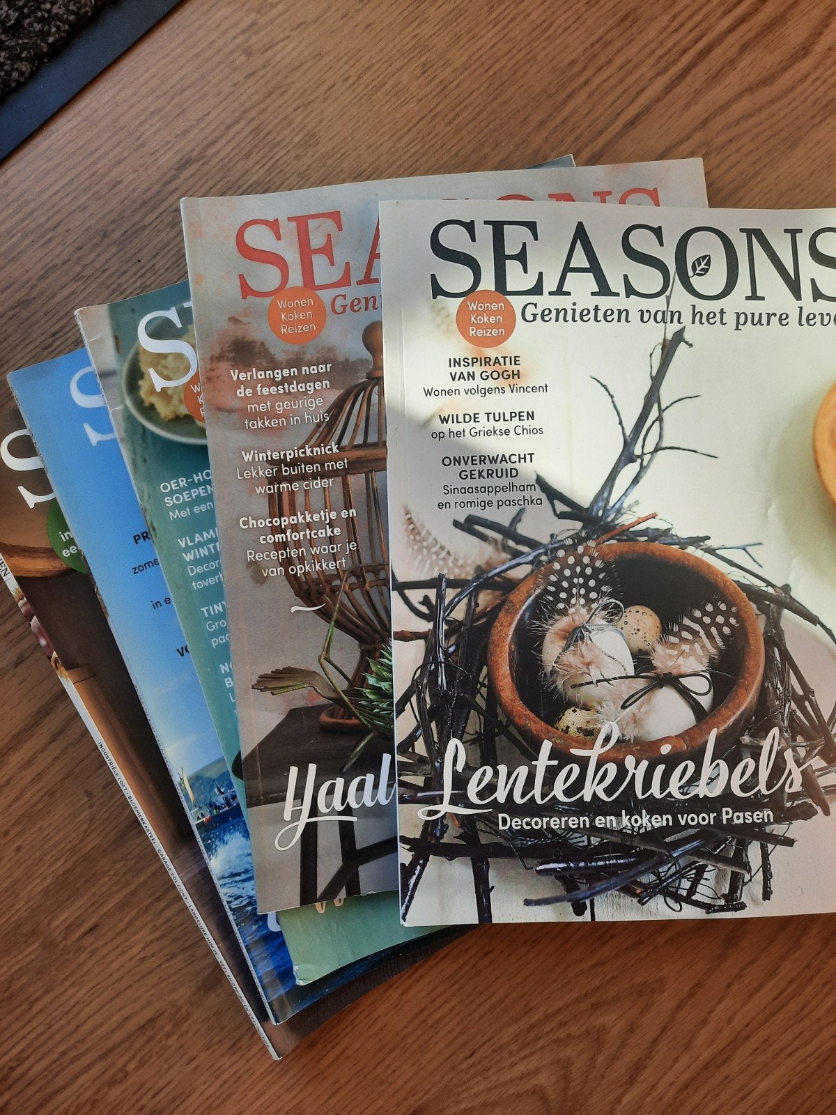 Seasons tijdschriften - diverse edities, Boeken, Ophalen, Zo goed als nieuw, Overige typen