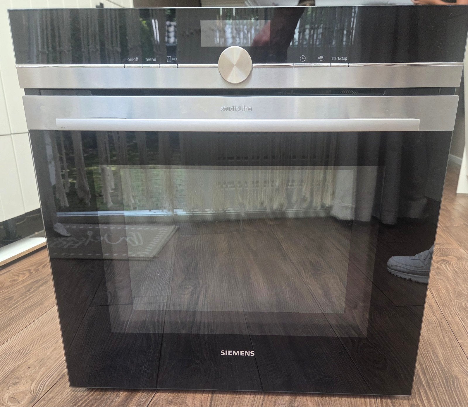 Siemens HM836GPS1/28 inbouwoven met magnetron — defect, Witgoed en Apparatuur, Gebruikt, Siemens, Ophalen of Verzenden, Combi-oven
