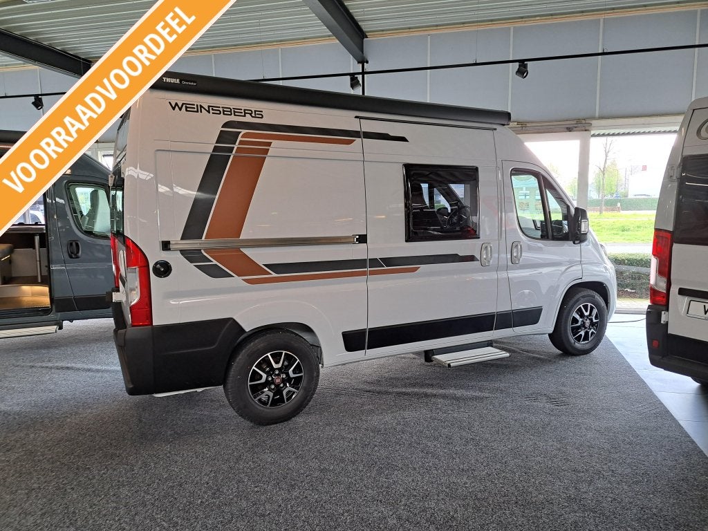 Weinsberg CaraBus 540 MQ VINKEN VOORRAAD VOORDEEL, Verwarmde buitenspiegels, Fiat, Tot en met 2, Bedrijf