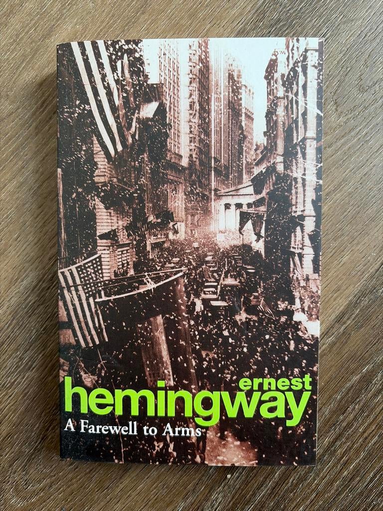 A Farewell to Arms - Ernest Hemingway (Engels), Ophalen of Verzenden, Gelezen, Europa overig