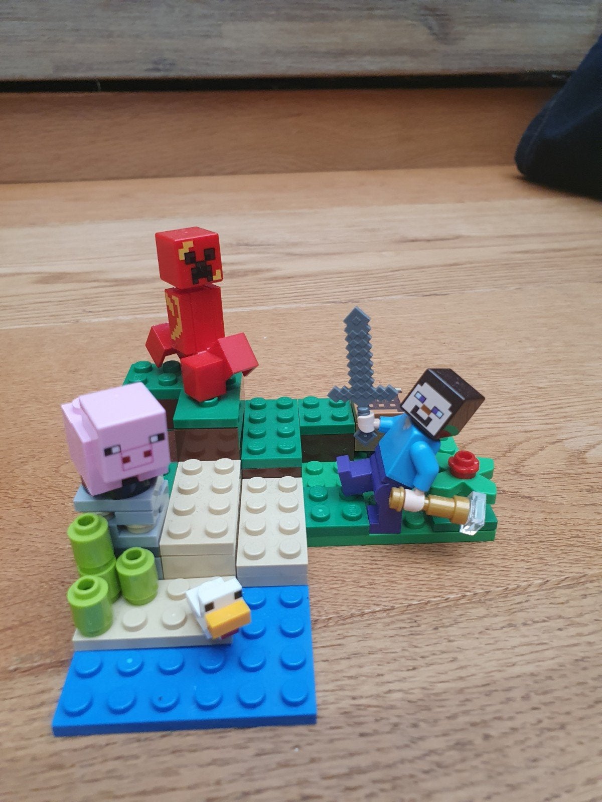 LEGO Minecraft set zonder doosje, Ophalen of Verzenden, Gebruikt, Overige merken