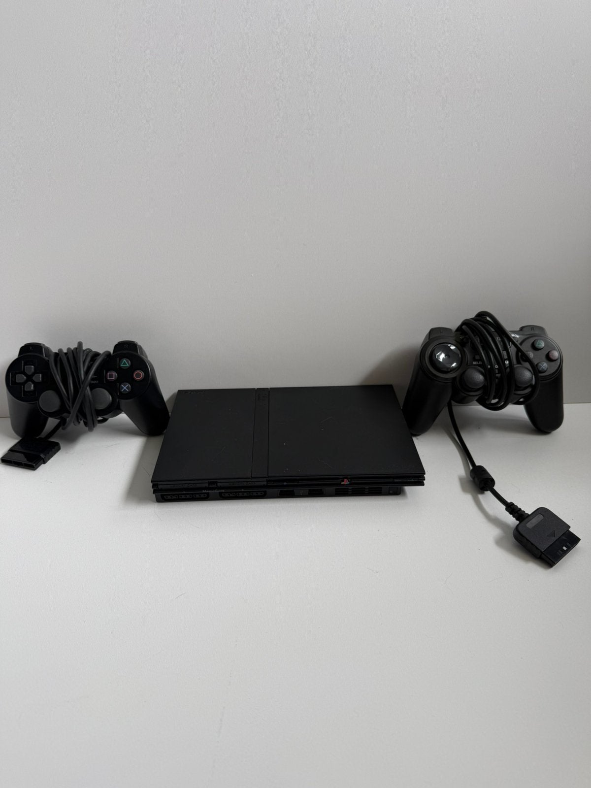 PlayStation 2 Slim compleet met controller en kabels– getest, Spelcomputers en Games, Spelcomputers | Sony PlayStation 2, Ophalen of Verzenden