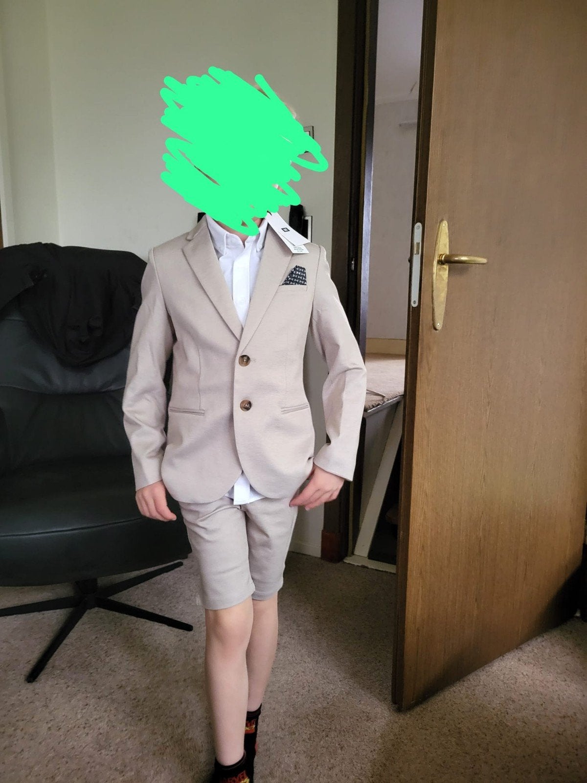 Kledingsetje voor jongen maat 134/140, Kleding | Heren, Trouwkleding en Trouwaccessoires, Ophalen of Verzenden, Zo goed als nieuw