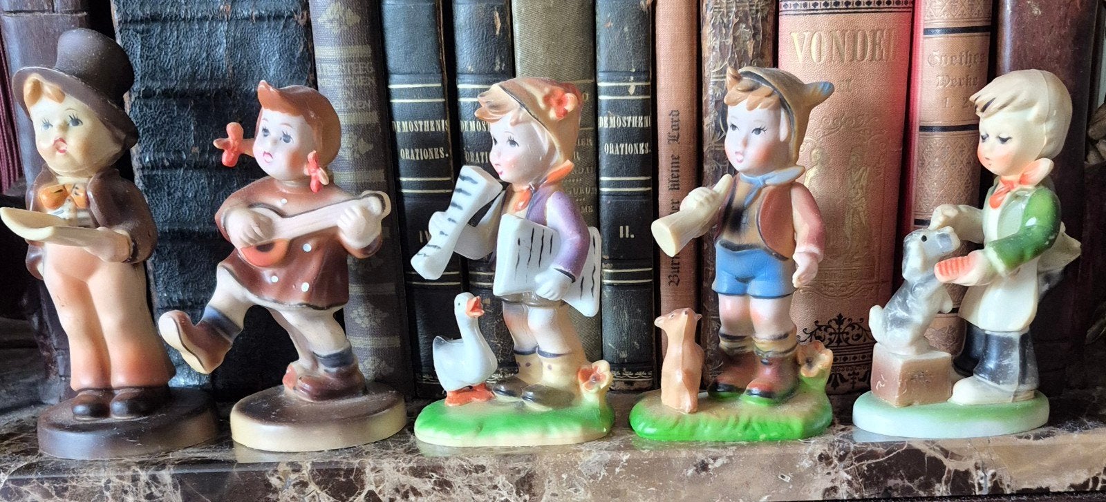 Lot van 5 x Hummel Made in Honkong, collectors item '60, Ophalen of Verzenden, Gebruikt, Hummel