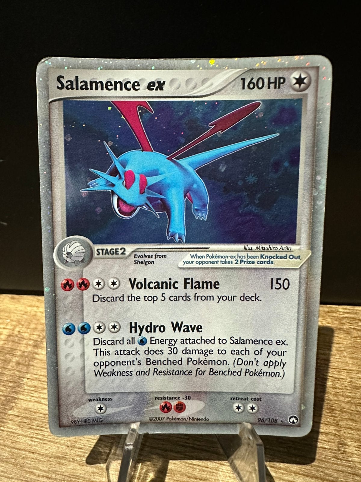 Pokemon power keepers salamence ex 96/108, Ophalen of Verzenden, Zo goed als nieuw