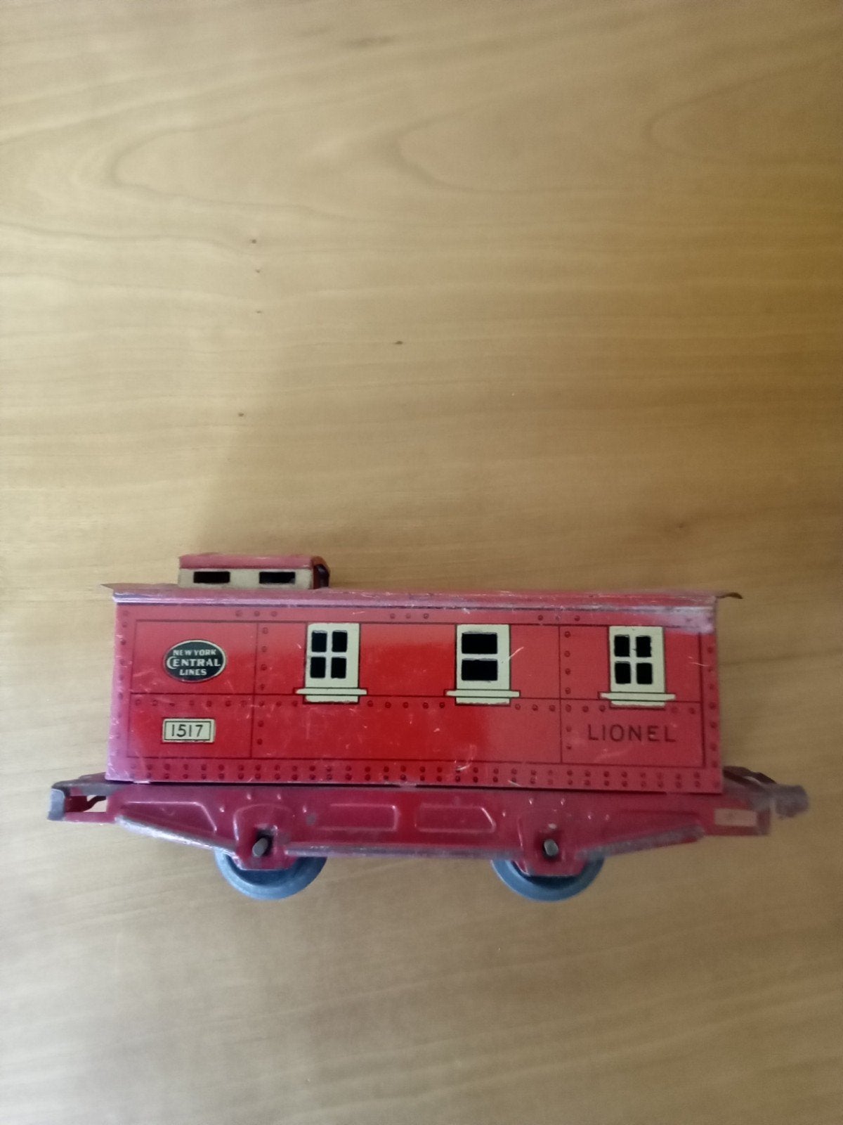 Lionel Corp nr. 1517 New York Central Lines, Ophalen of Verzenden, Gebruikt, Gelijkstroom, Wagon