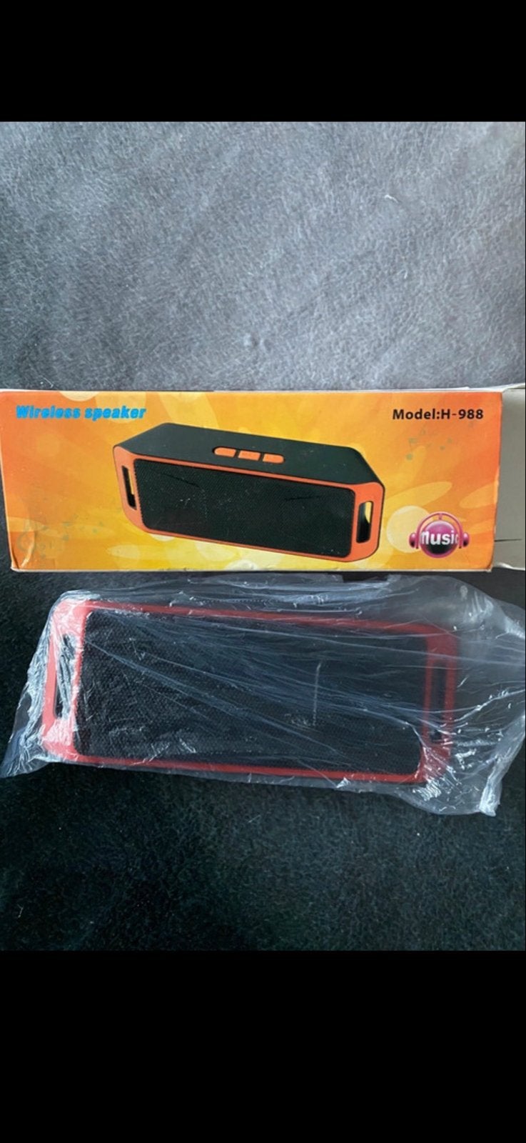 Nieuwe Draagbare Bluetooth Speaker H-988 met Radio en USB, Overige merken, Nieuw, Ophalen of Verzenden, Draagbare speaker