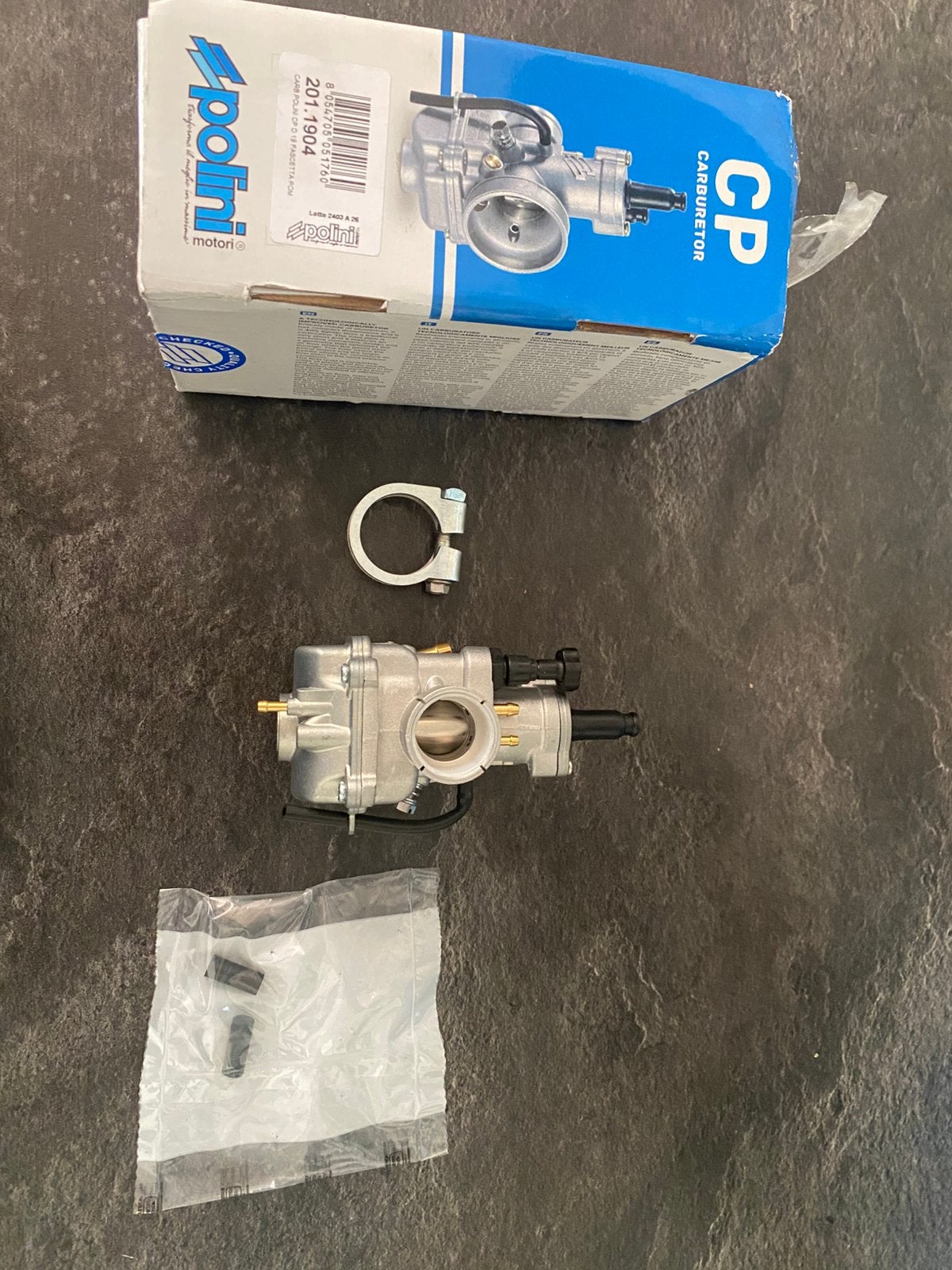 polini cp 19mm carb, Ophalen, Zo goed als nieuw, Carburateur