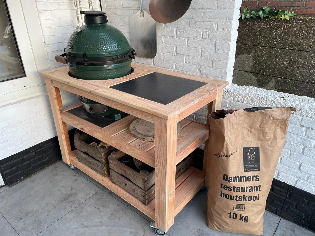 Buiten keuken/ BBQ tafel/ kamado, Ophalen of Verzenden, Nieuw