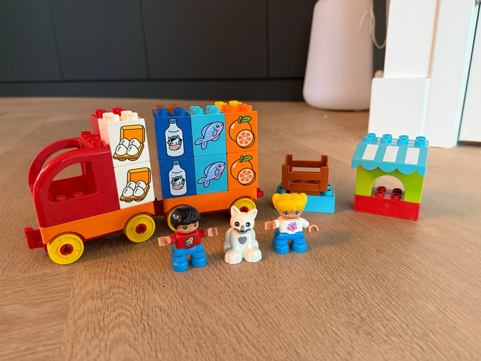LEGO Duplo Mijn Eerste Vrachtwagen 10818, Kinderen en Baby's, Inclusief minifiguren, Gebruikt, Ophalen of Verzenden, Duplo