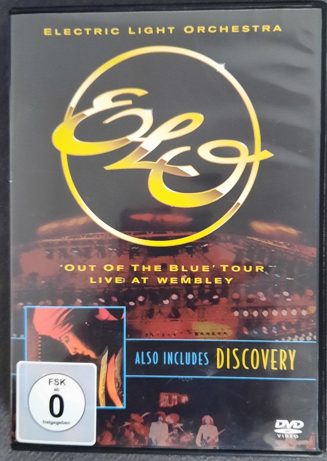 DVD Video ELO out of the blue' live at Wembley  discovery, Ophalen, Alle leeftijden, Zo goed als nieuw, Concert