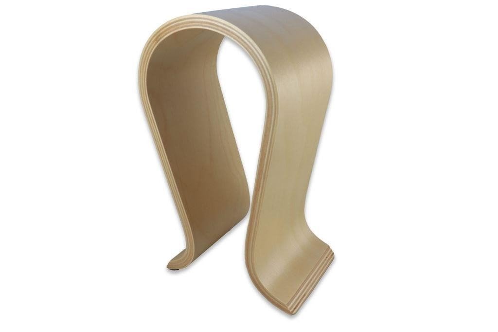 Hoofdtelefoon stand natural hout NIEUW
