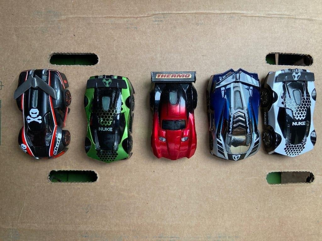 Anki Overdrive Raceauto's - 5 stuks, Overige merken, Gebruikt, Onderdelen, Ophalen of Verzenden