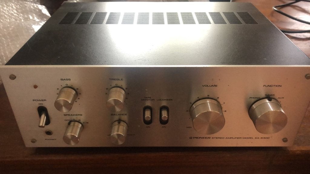 Versterker Pioneer SA 5300, Ophalen of Verzenden, Gebruikt, 120 watt of meer, Pioneer