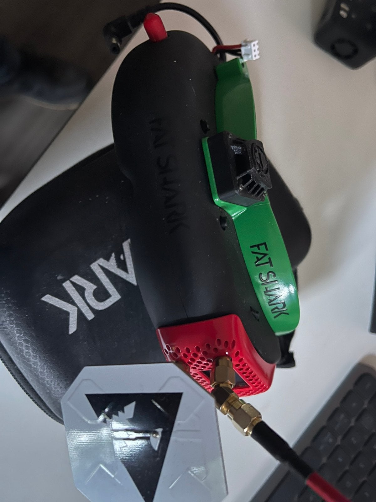 Fat Shark Attitude V5 met Rapidfire Module, Ophalen of Verzenden, Zo goed als nieuw