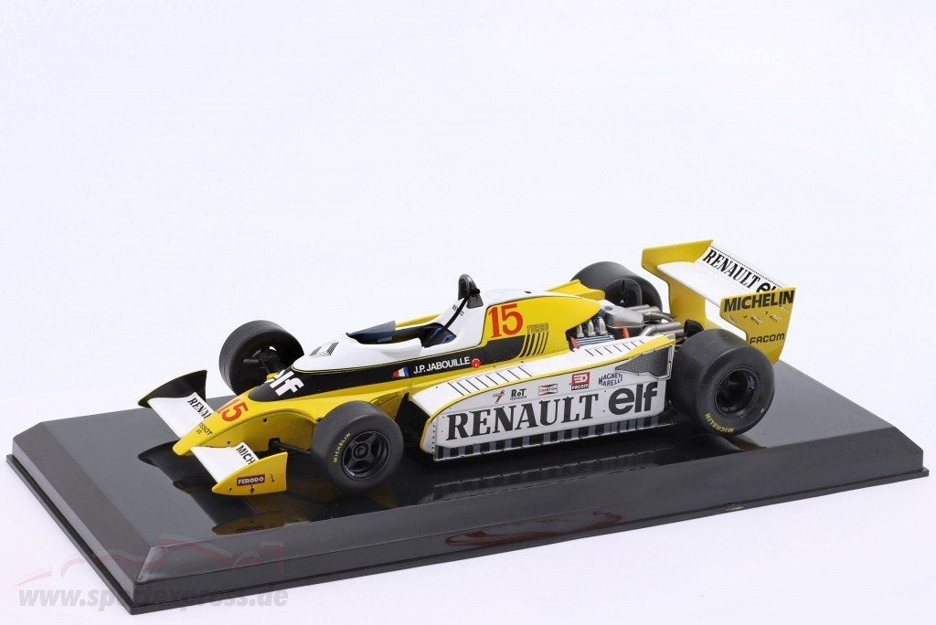 Atlas Renault RS10 J.P. Jabouille (1979) 1:24, Hobby en Vrije tijd, Overige merken, Editions Atlas S.A, Auto, Nieuw