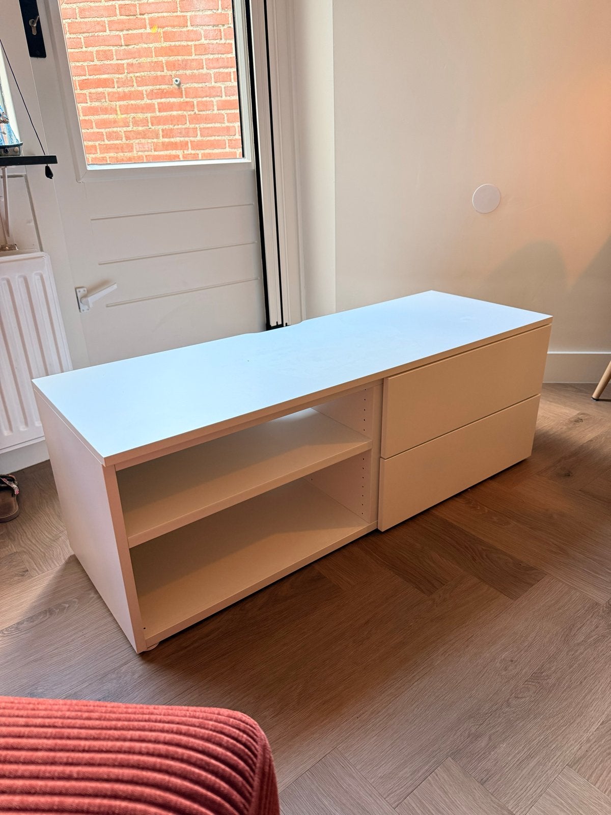TV-meubel met lades IKEA, Ophalen, Gebruikt, 100 tot 150 cm, Minder dan 100 cm