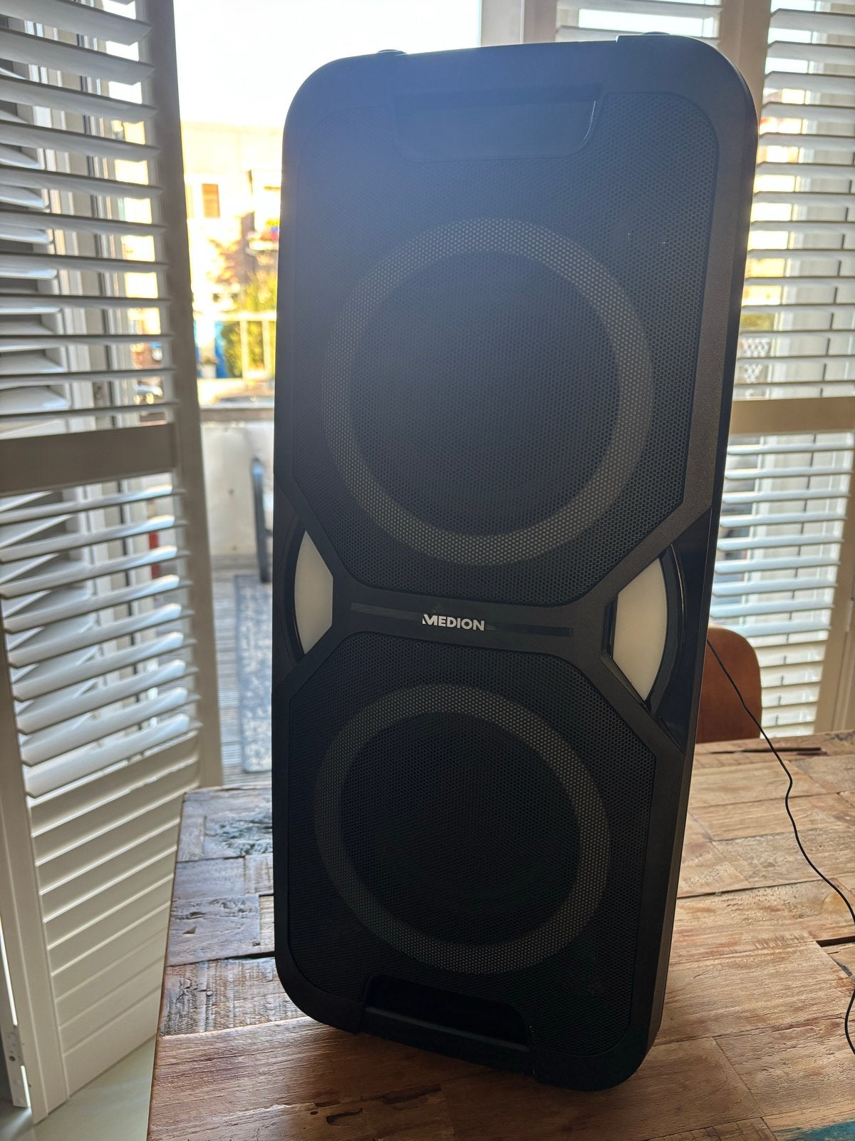 Medion MD44438 Bluetooth Party Soundsystem Speaker, Audio, Tv en Foto, Luidsprekers, Overige merken, Gebruikt, Party speaker, Ophalen of Verzenden