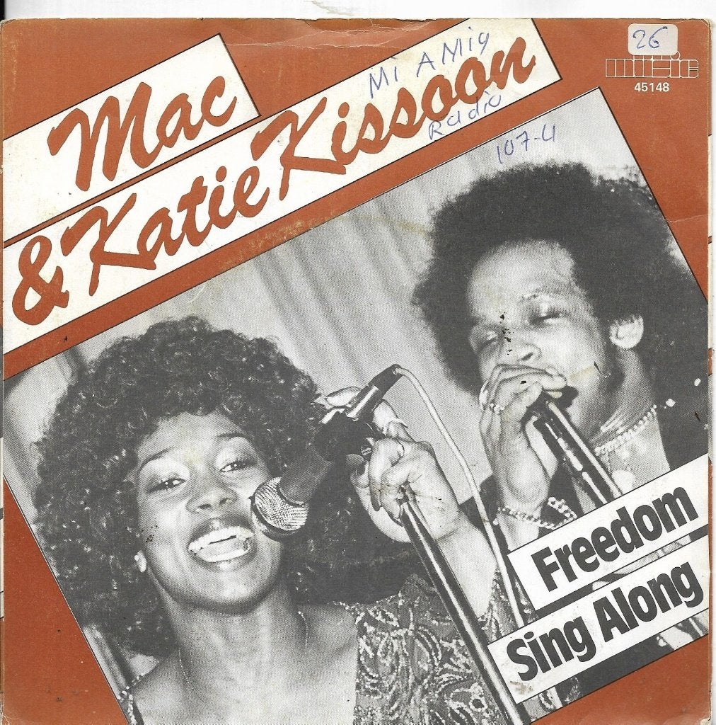 Mac and Katie Kissoon-Freedom-Sing along, Cd's en Dvd's, Vinyl Singles, Gebruikt, 7 inch, Pop, Fotohoes