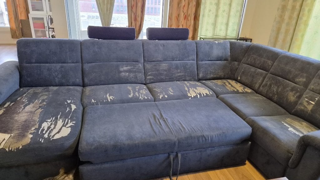 Benito U Sofa, 250 tot 300 cm, Gebruikt, Minder dan 75 cm, Hoekbank