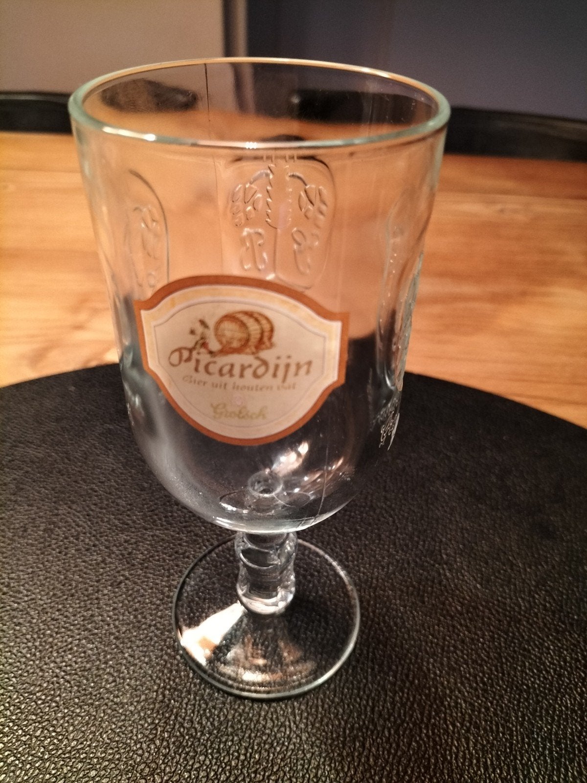 Grolsch Picardijn bierglas, Verzamelen, Ophalen of Verzenden