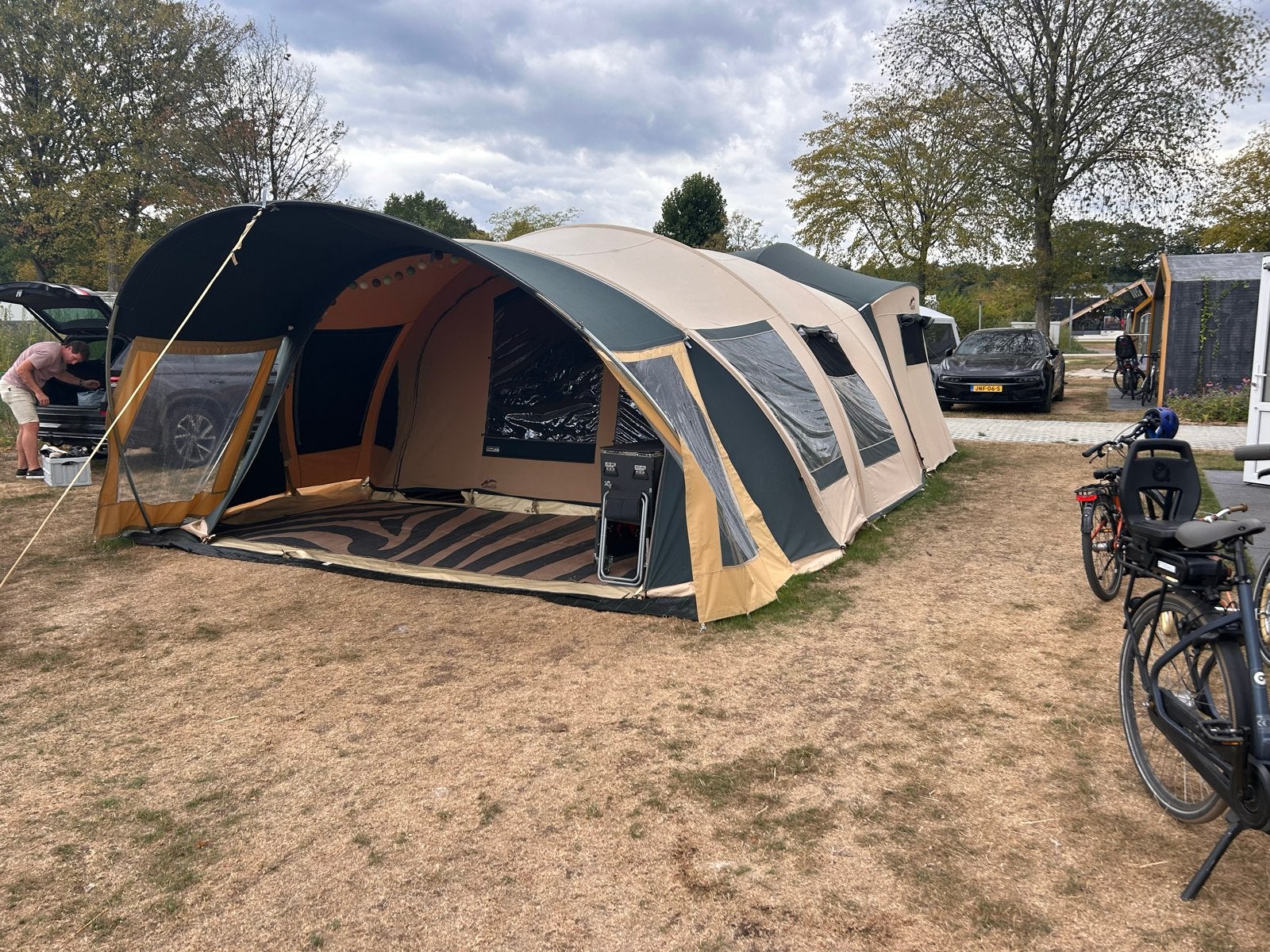 Cabanon Chamonix vouwwagen uit 2017 - Compleet en ruim!, Caravans en Kamperen, Ophalen, Meer dan 6, Aanwezig, Cabanon