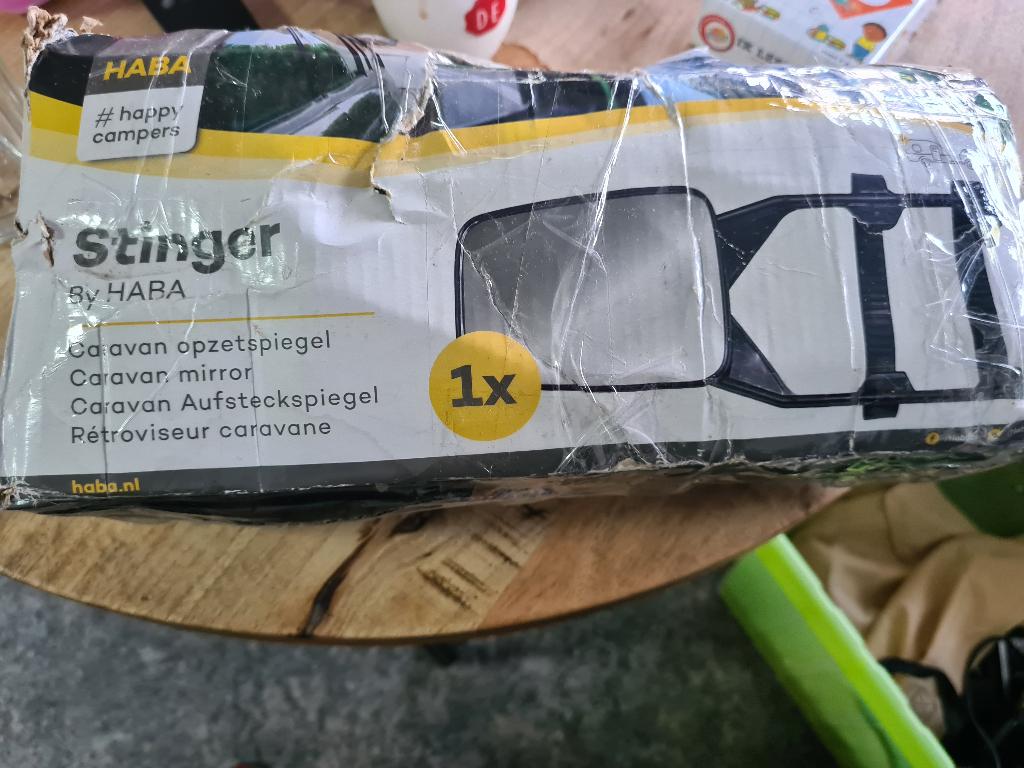stinger caravan opzetspiegels, Ophalen of Verzenden, Zo goed als nieuw