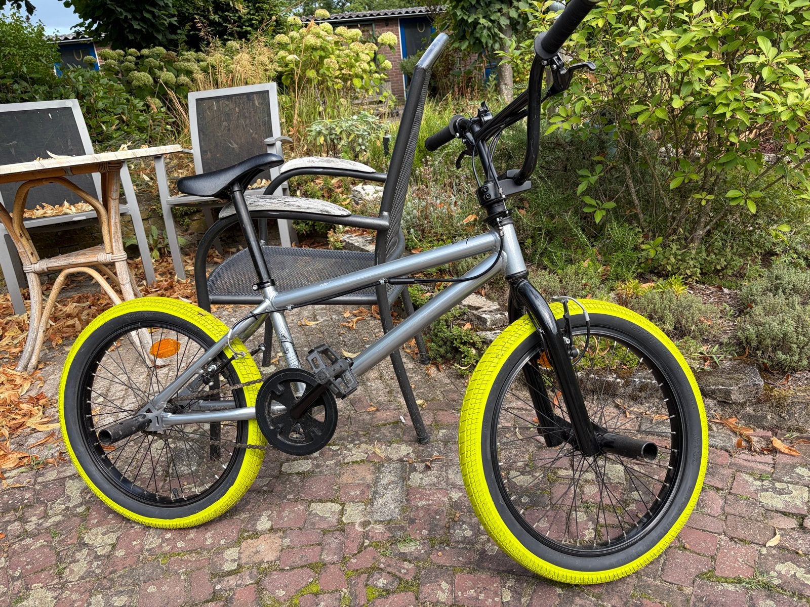 BMX fiets WIPE 520 - 20 inch, Ophalen, Staal, Velgrem, 16 tot 20 inch