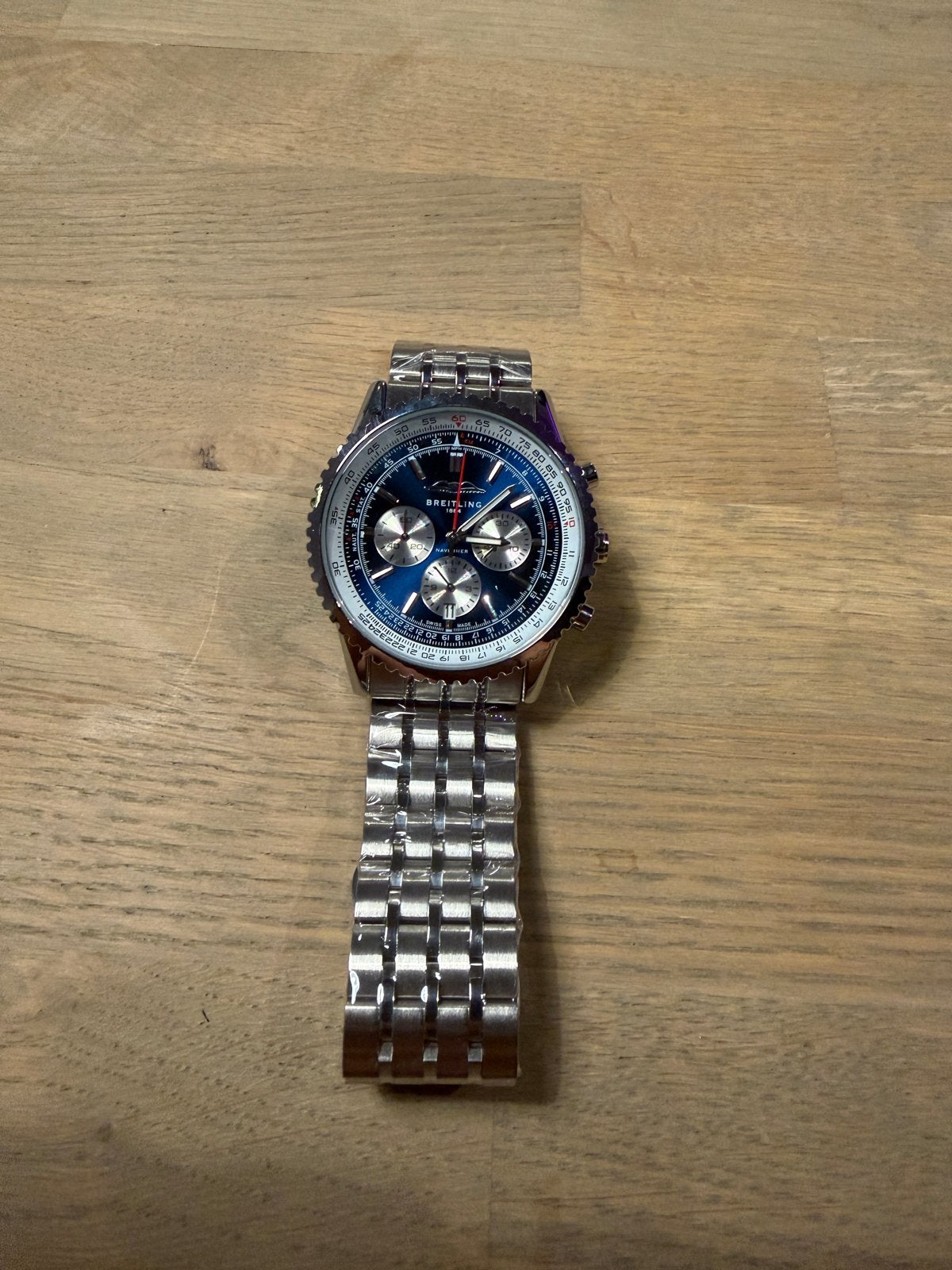 Breitling Navitimer Chronograaf Herenhorloge - Zo goed als n, Sieraden, Tassen en Uiterlijk, Horloges | Heren, Staal, Breitling