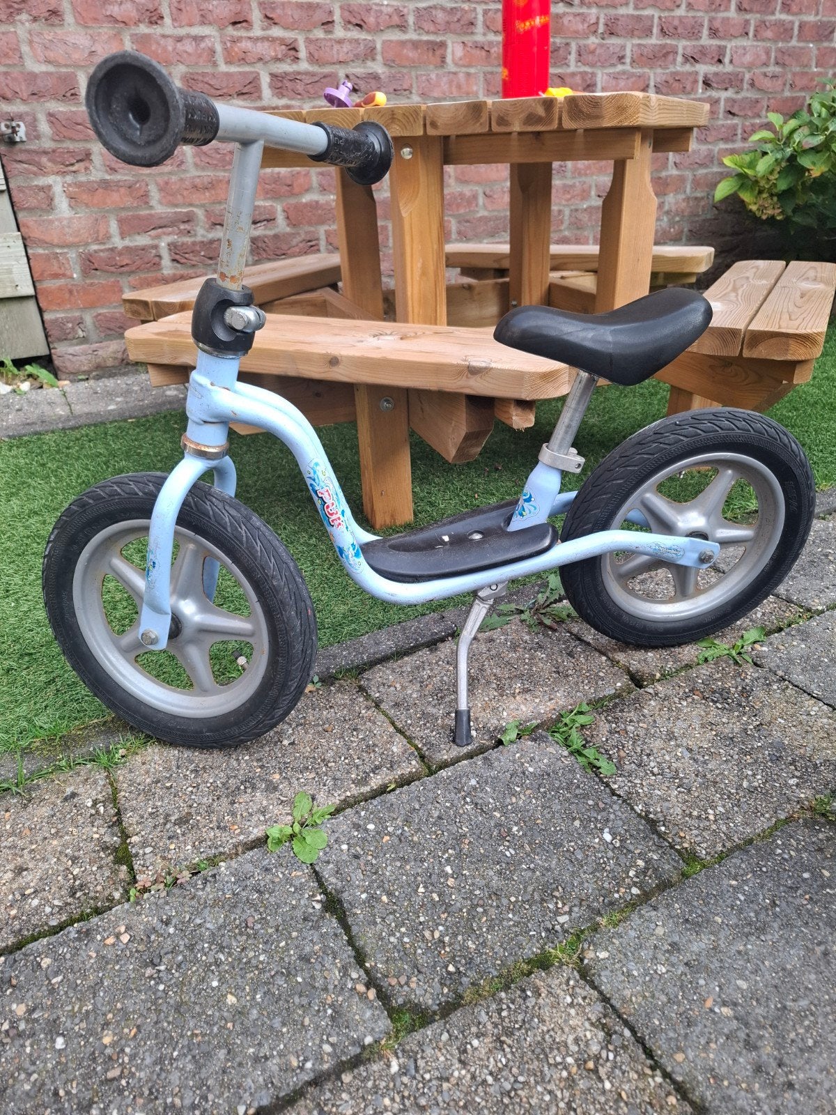 Puky blauw loopfietsje, Ophalen, Gebruikt, Loopfiets