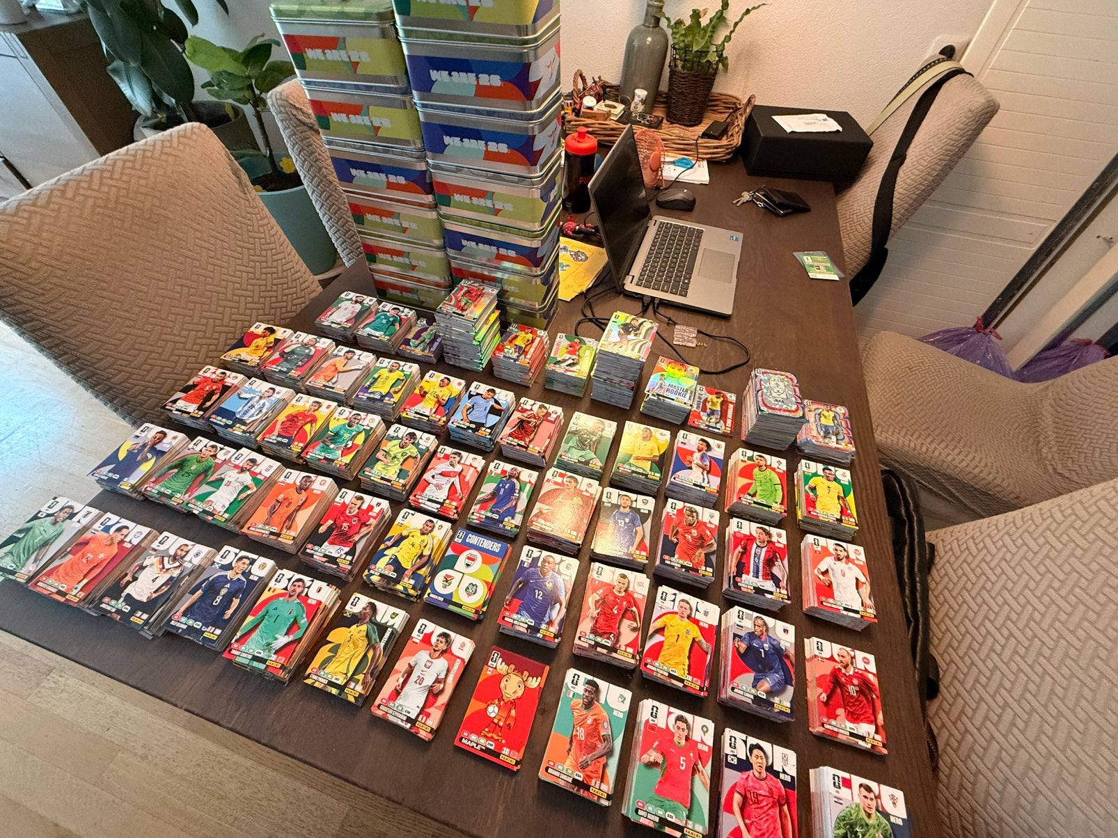 (7.000+ Kaarten) PANINI Adrenalyn XL World Cup 2026, Ophalen of Verzenden, Zo goed als nieuw, Meerdere plaatjes