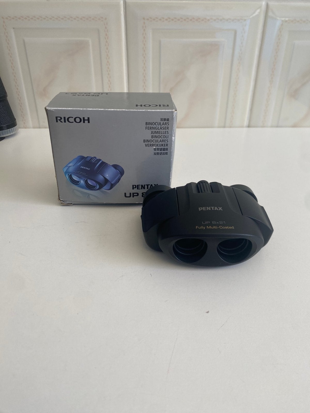 Pentax Ricoh verrekijker, Ophalen of Verzenden, Zo goed als nieuw, 8 tot 12x