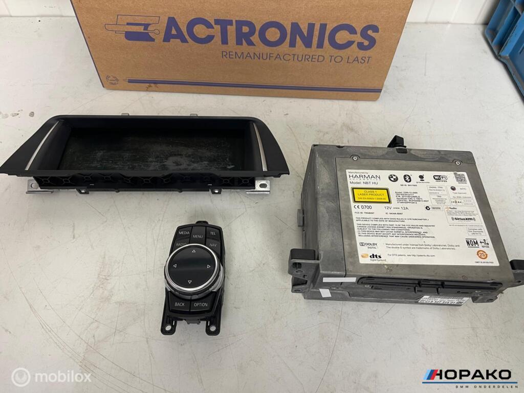 Navigatie set GROOT BMW 5-serie F10 F11 | NBT, Gebruikt, Ophalen of Verzenden, BMW, BMW