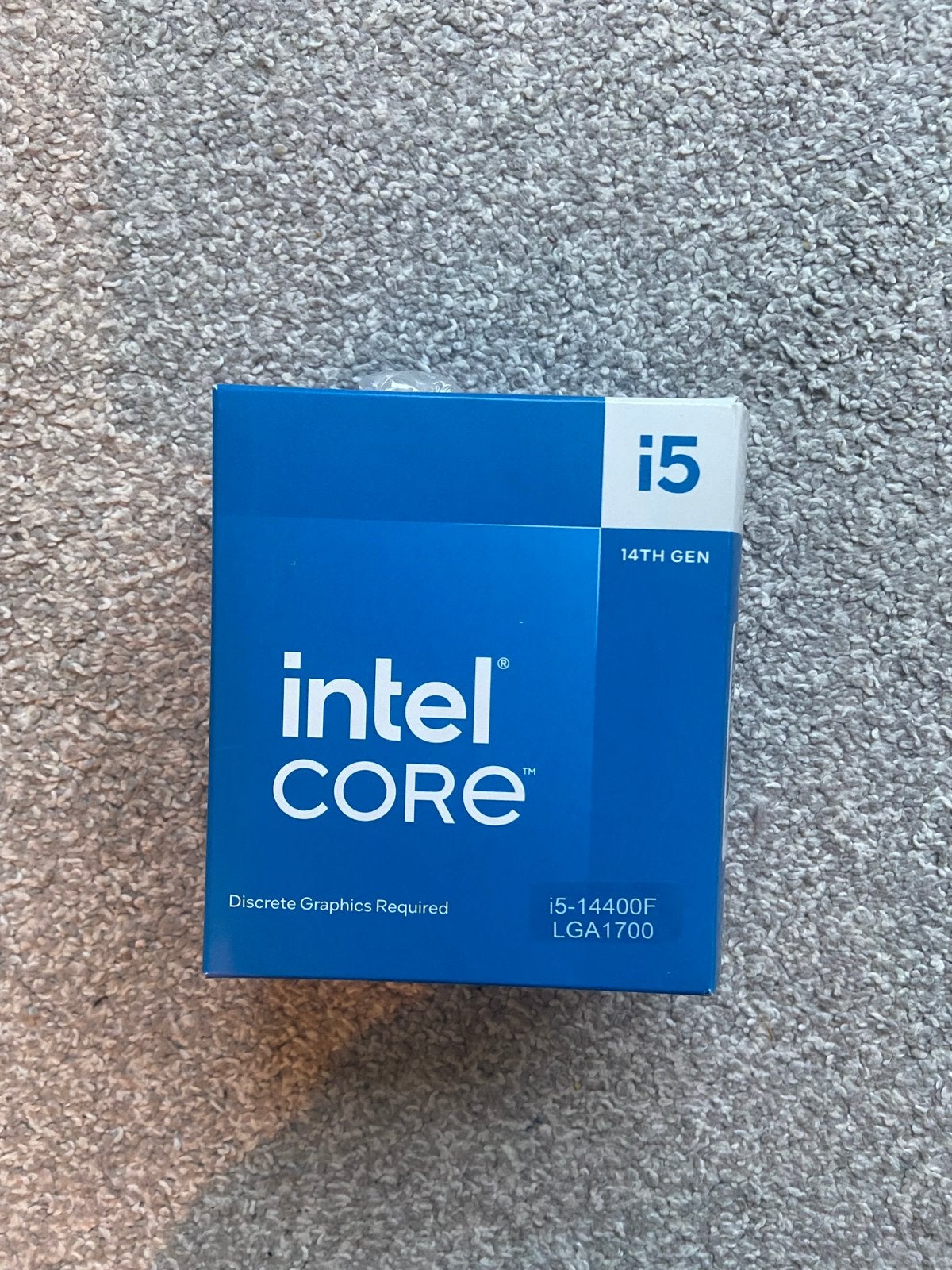Intel core i5 14400f cpu, Computers en Software, Processors, Ophalen of Verzenden, Zo goed als nieuw