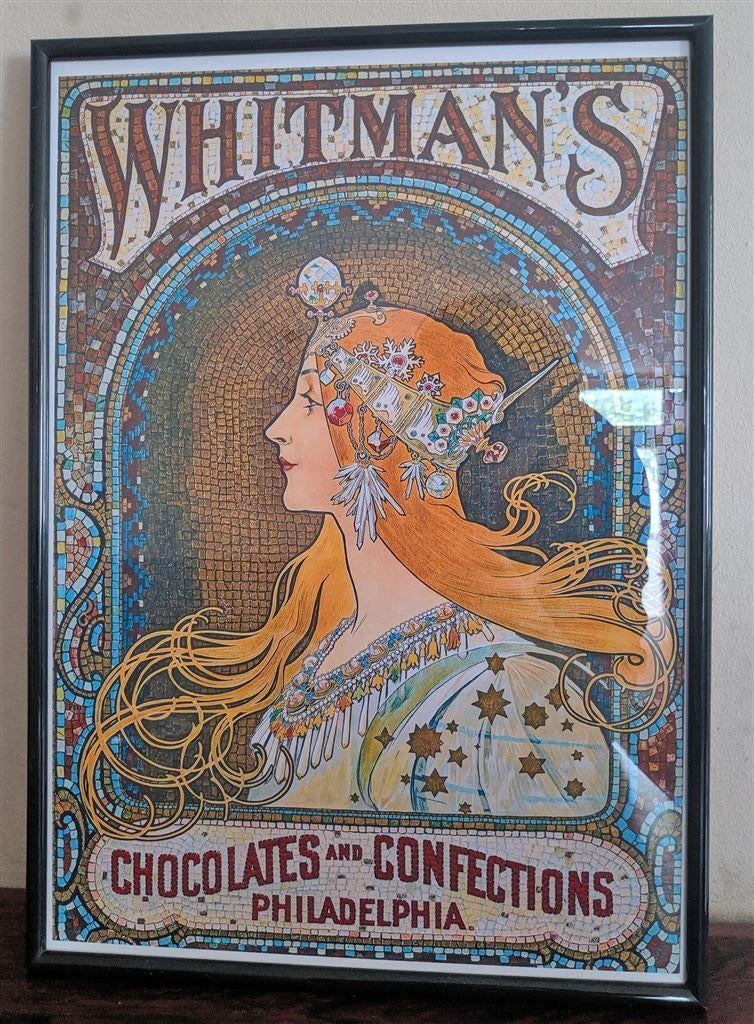 ALPHONSE MUCHA ZODIAC Jugendstil Poster in Lijst, Verzenden