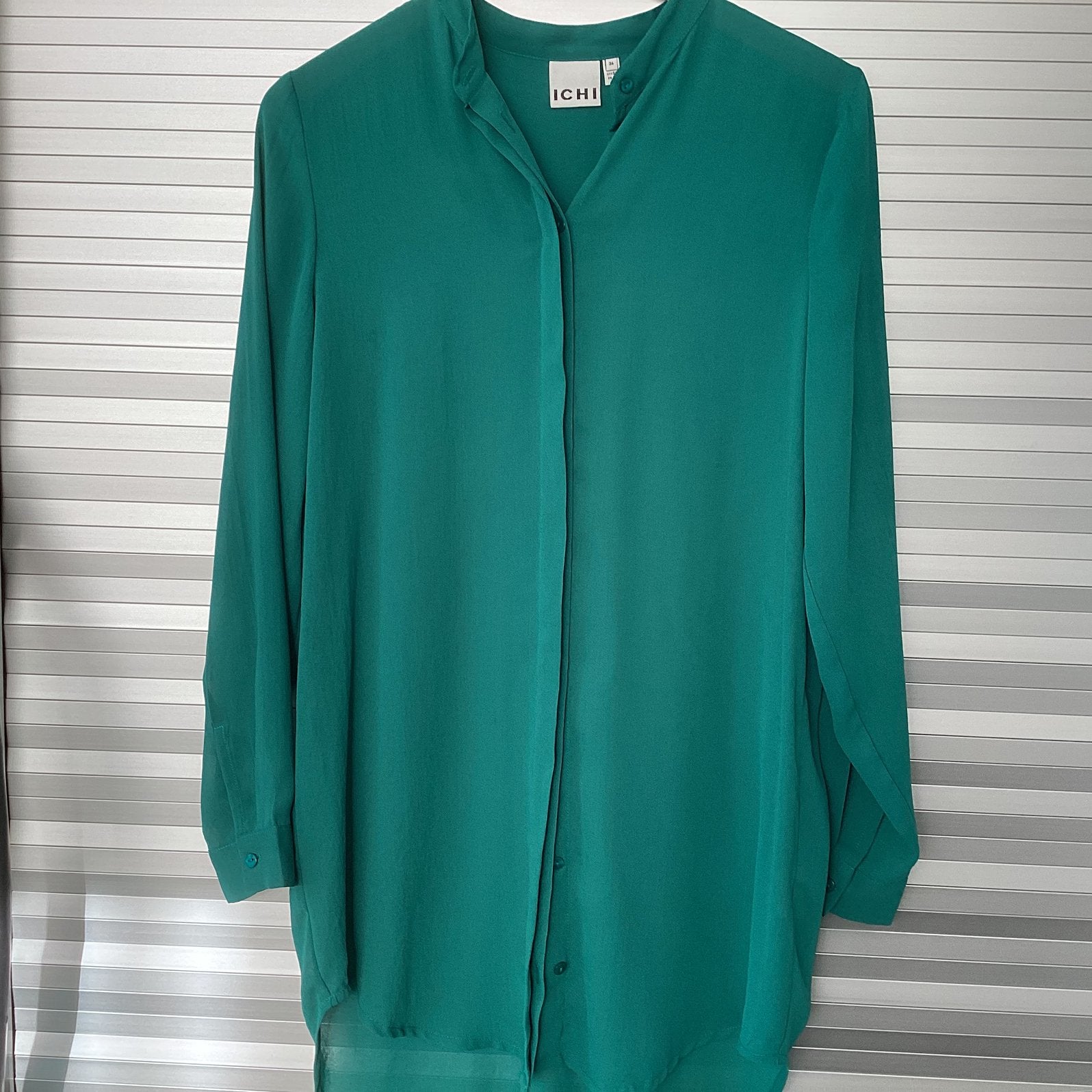 Ichi blouse maat S, Ophalen of Verzenden, Zo goed als nieuw, Maat 36 (S), Groen