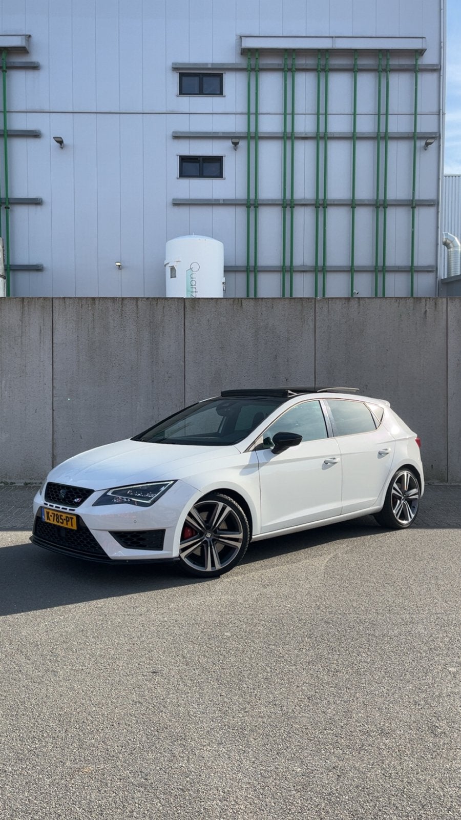 Seat Leon 2.0 TSI 290PK Dsg-6 2016 Wit, Auto's, Seat, 15 km/l, 1321 kg, Automatische klimaatregeling, 4 cilinders