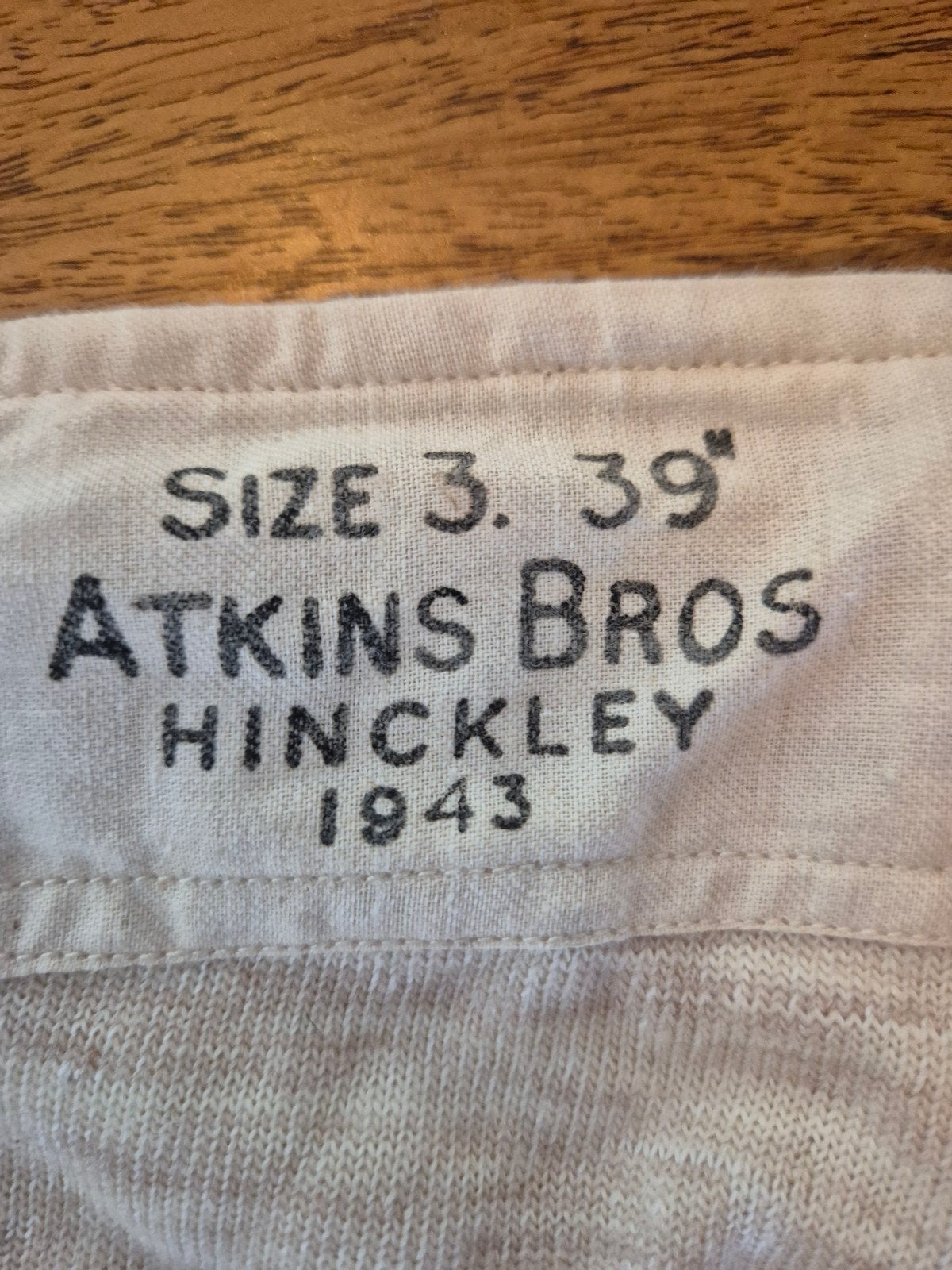 Originele WW2 Britse Militaire Onderbroek – Gedateerd 1943, Verzamelen, Verzenden