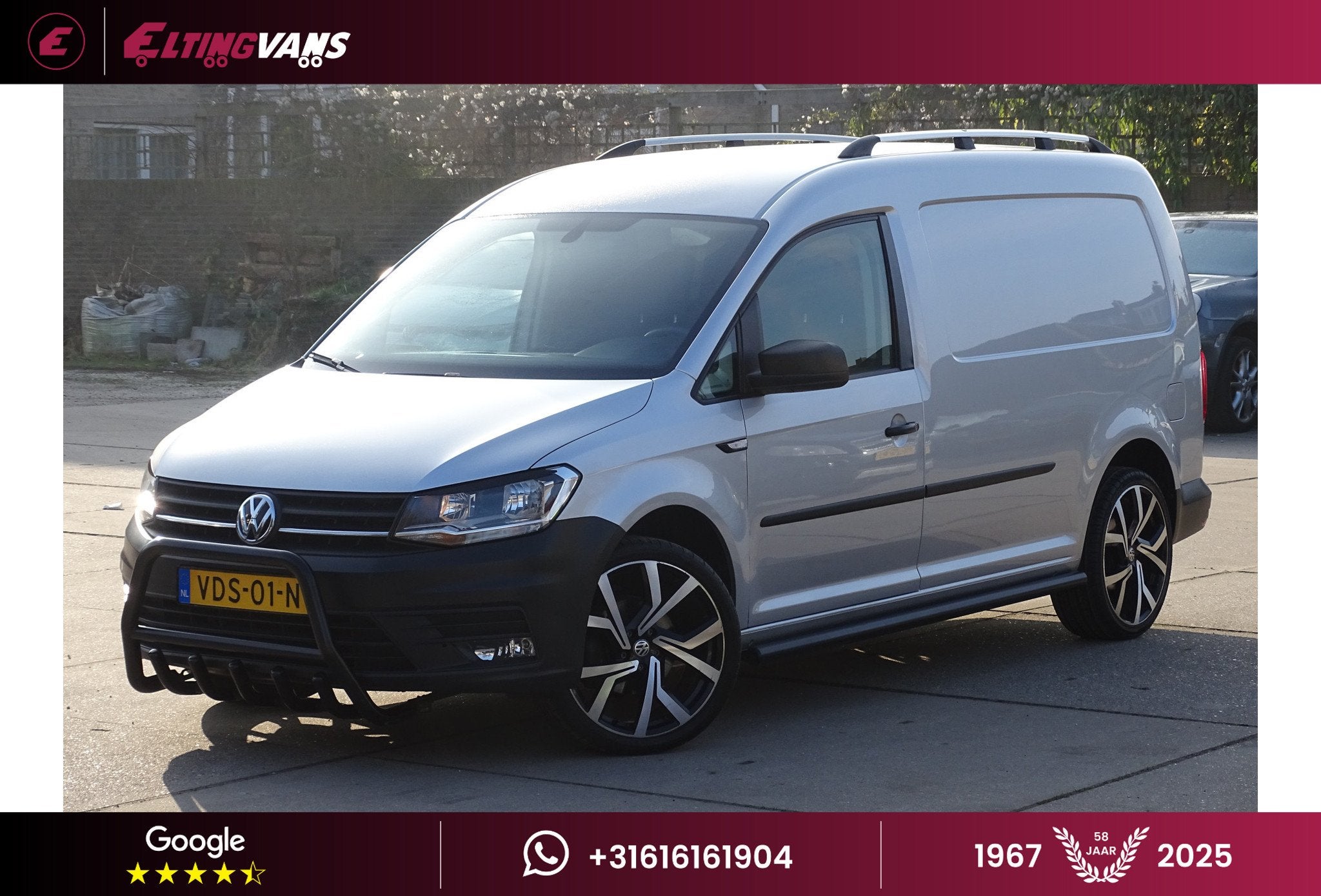 Volkswagen Caddy 2.0 TDI Maxi Edition (bj 2020), Auto's, Bestelauto's, Voorwielaandrijving, Stof, Gebruikt, Euro 6