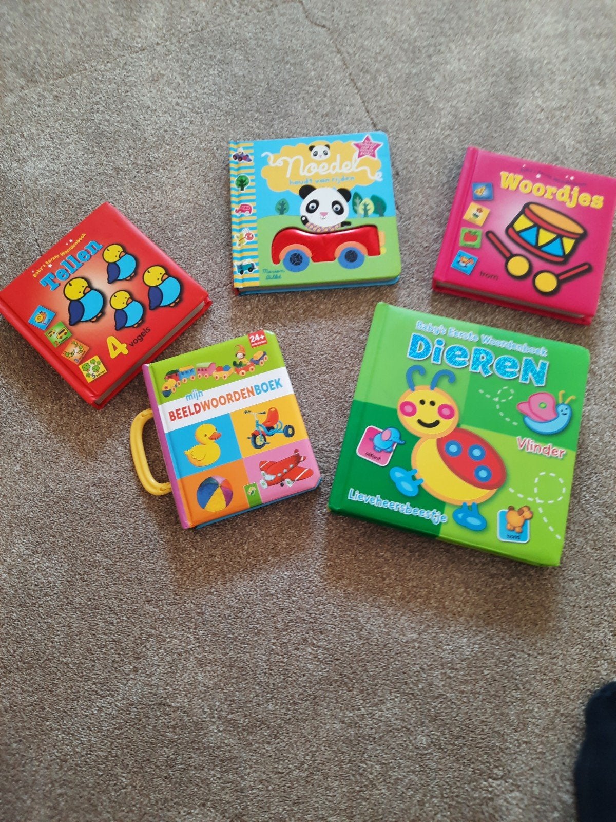5x kinderboeken om voor te lezen en te leren, Ophalen, Zo goed als nieuw, Taal en Lezen, Met geluid