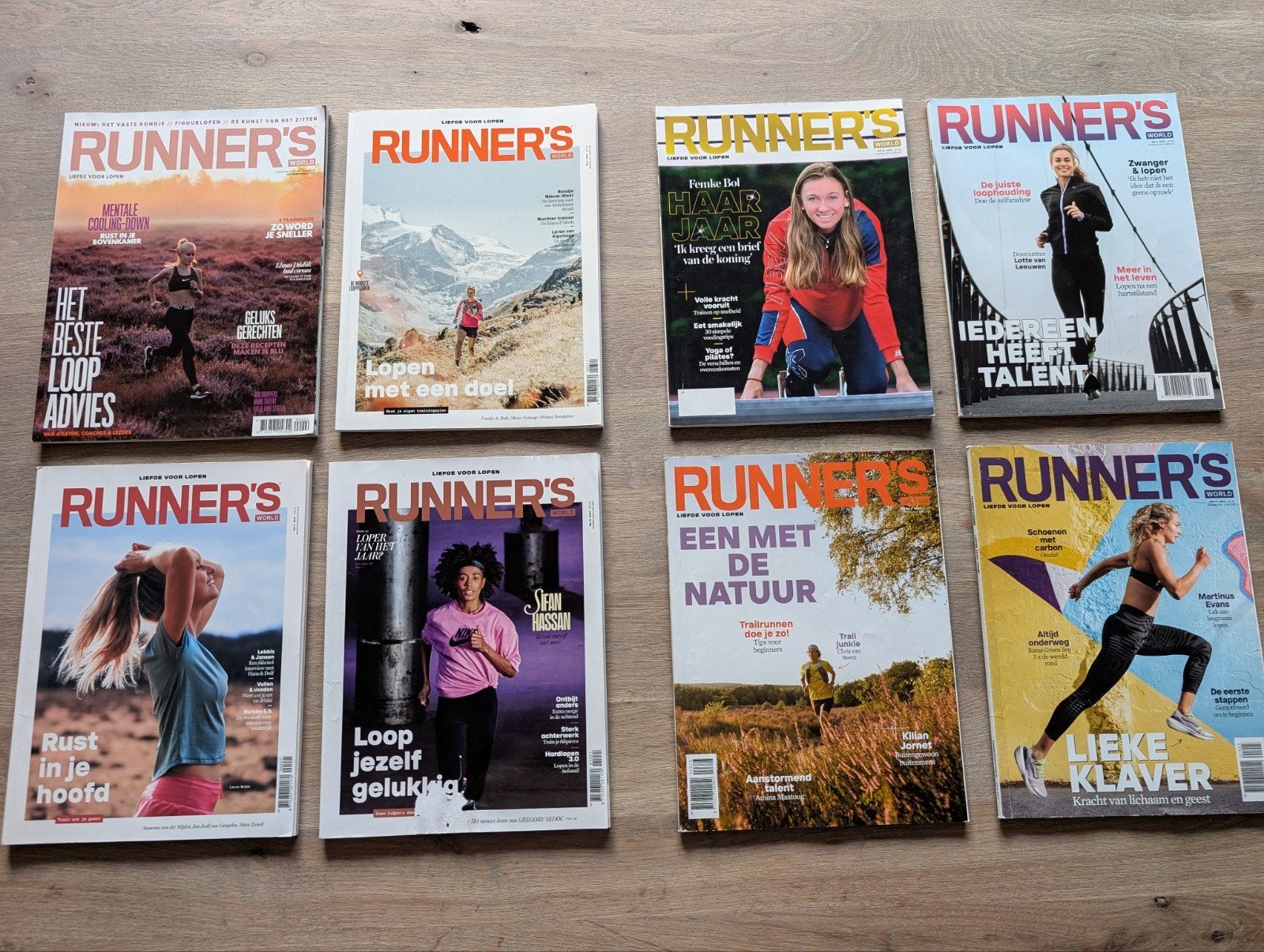 8x Runner's World magazines - diverse edities 2020-2023, Ophalen of Verzenden, Gelezen, Sport en Vrije tijd
