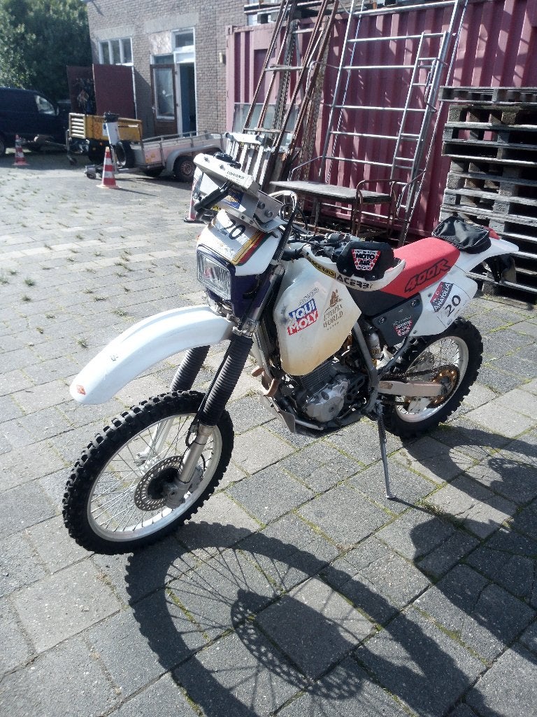 Honda XR400 Rally, Ophalen, Gebruikt