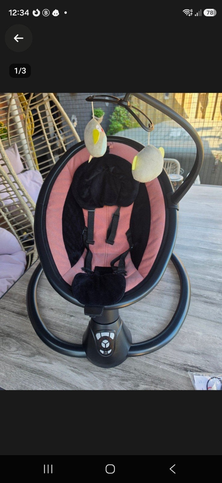 qute baby rocker, Kinderen en Baby's, Ophalen