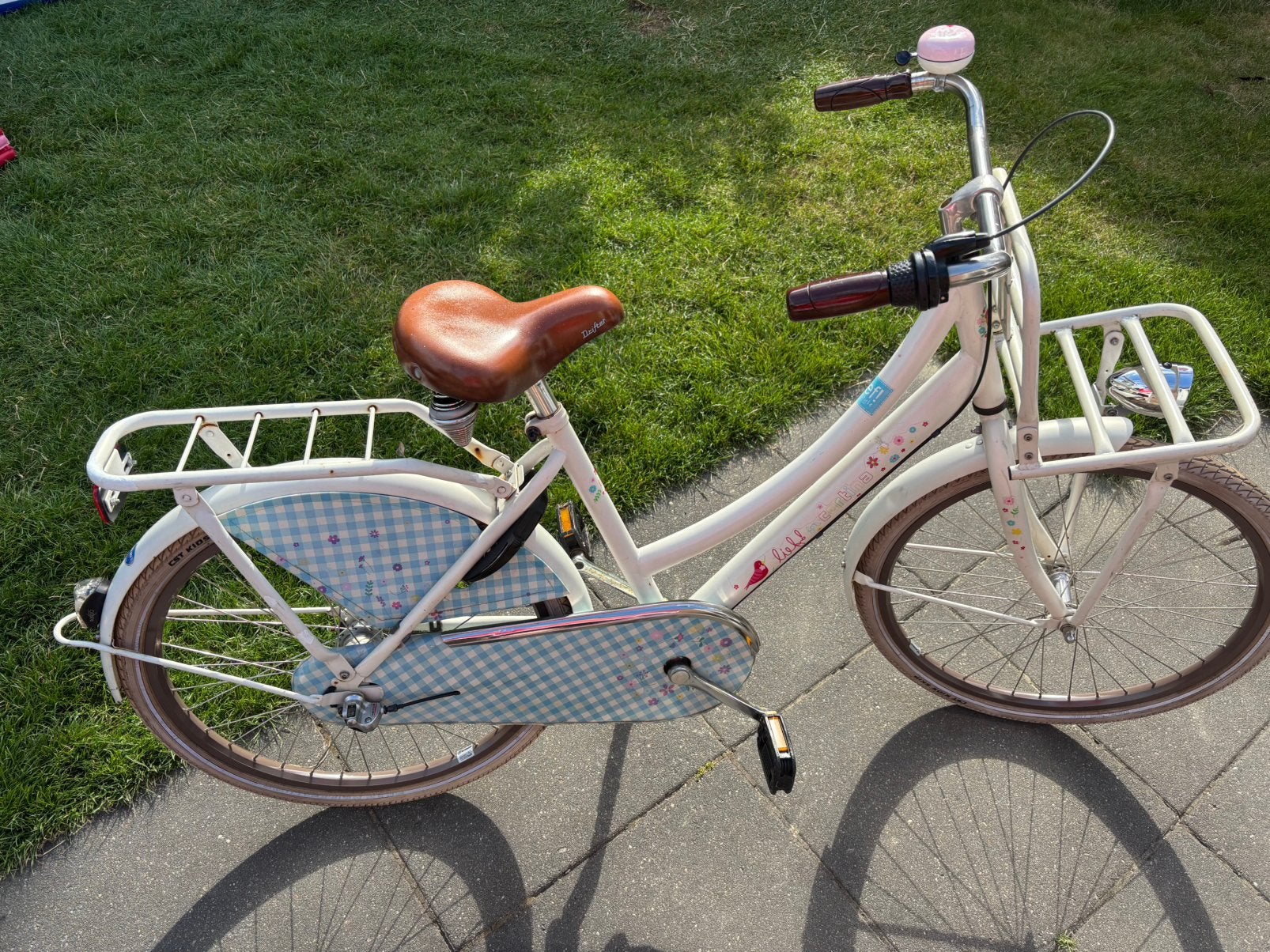 24 inch Cortina LieF meisjes fiets met transportrek, Fietsen en Brommers, Ophalen, Gebruikt, 24 inch, Cortina