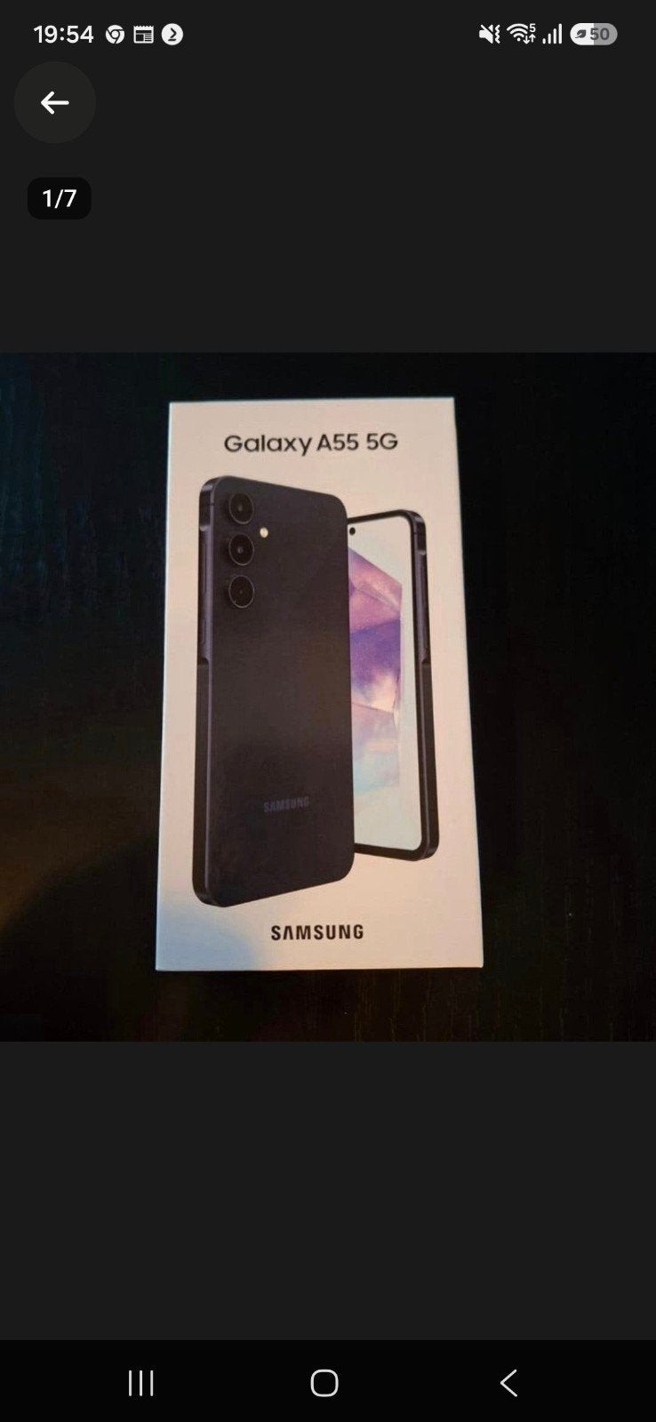 Samsung A55 256GB - Nieuwstaat dark bleu, Telecommunicatie, Ophalen of Verzenden, Zo goed als nieuw, Android OS, Zonder abonnement