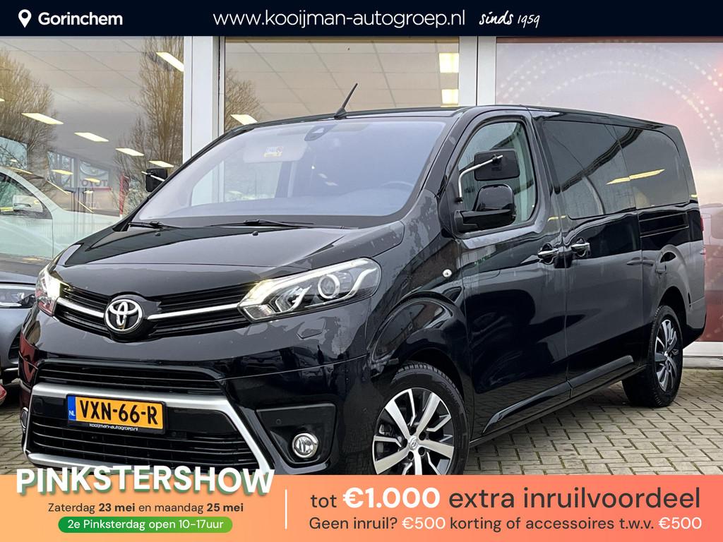 Toyota PROACE Worker 2.0 D-4D Dynamic Long DC Verso | 1e Eig, Auto's, Bestelauto's, Stof, Euro 6, 4 cilinders, Bedrijf