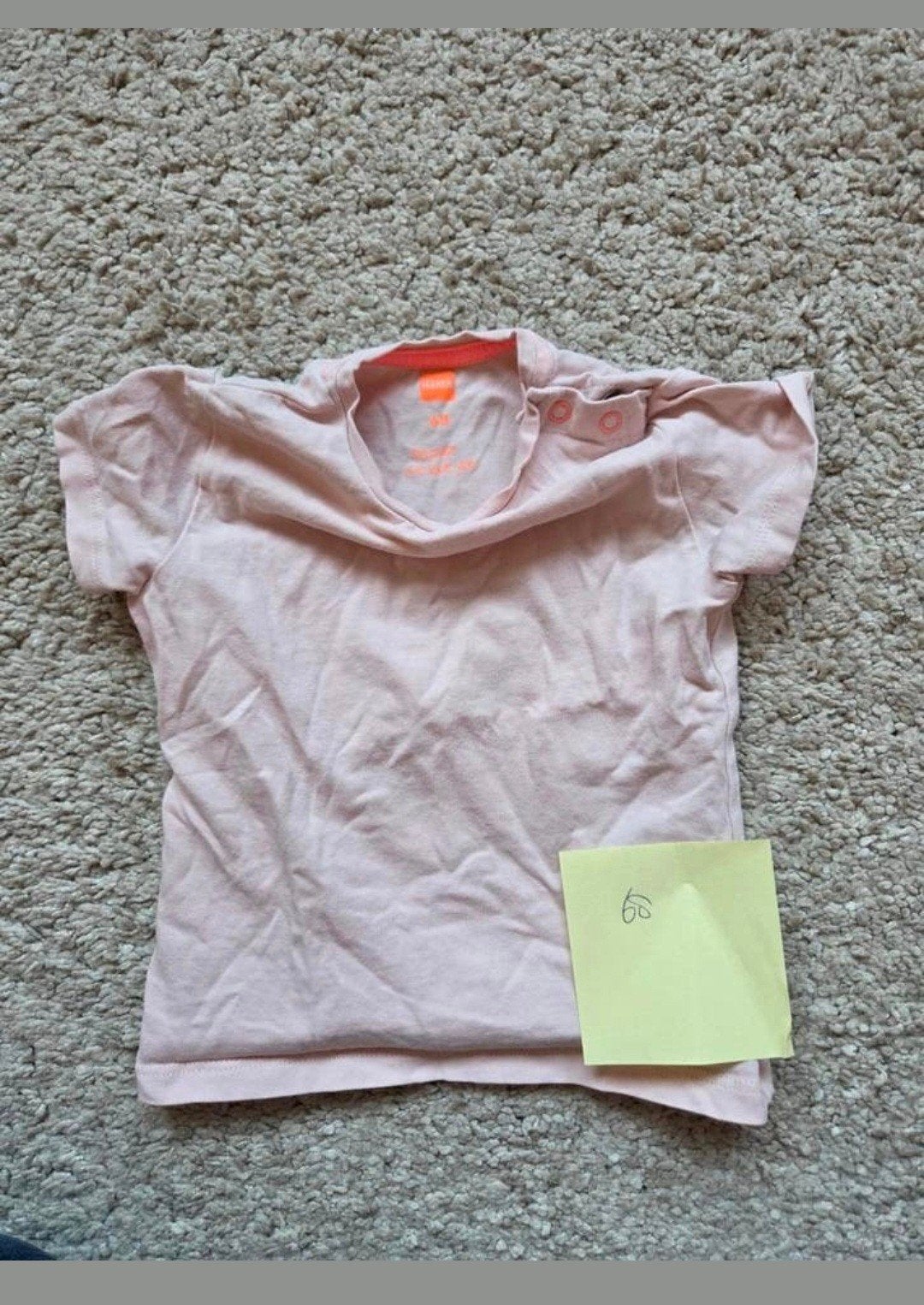 H&M T-shirt Katoen Maat 68, Kinderen en Baby's, Babykleding | Maat 68, Gebruikt, Jongetje of Meisje, H&M, Ophalen of Verzenden