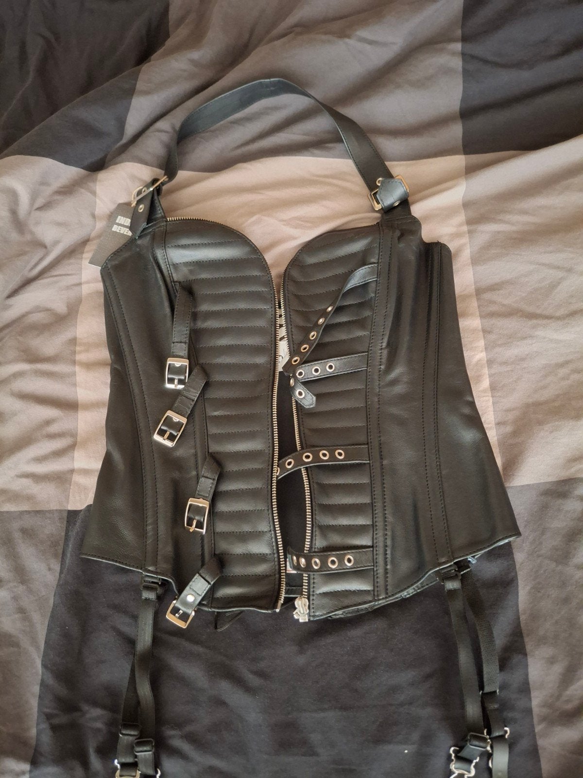 leren Bustier, Zado, Ophalen of Verzenden, Zwart, Body of Korset