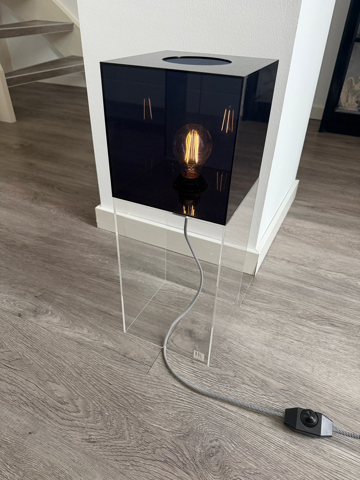 HK Living trendy lamp, Ophalen, Zo goed als nieuw